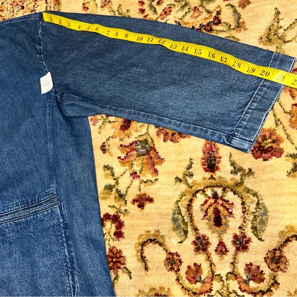 GAP Blue Denim Blazer Jacket NEW NWT - Picture 6 of 8